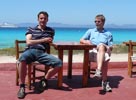 Musiker haben`s manchmal schwer: Espresso-Pause mit Roman auf Formentera (2009)